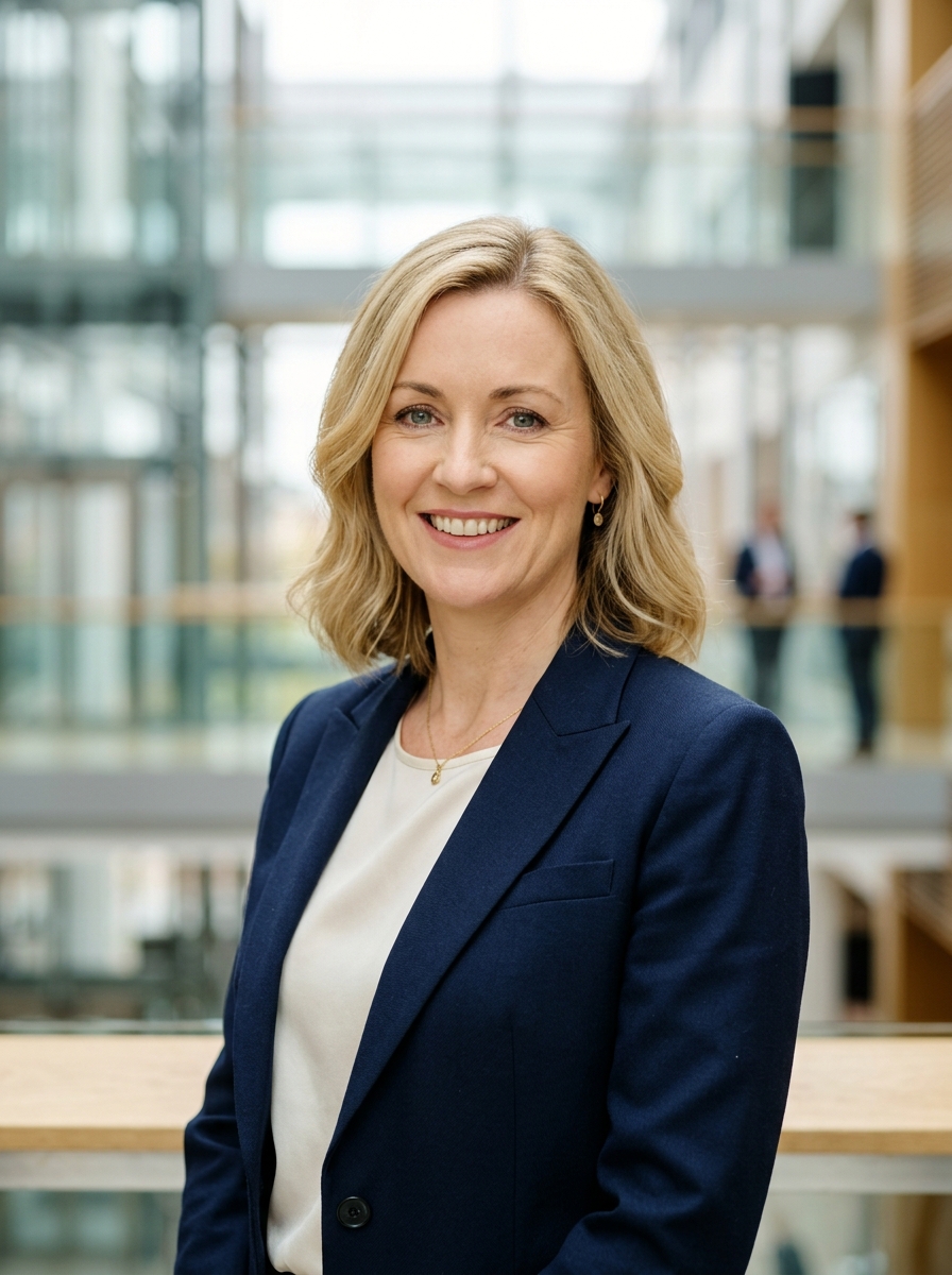 Portrait of Aisling O'Mahony MEP